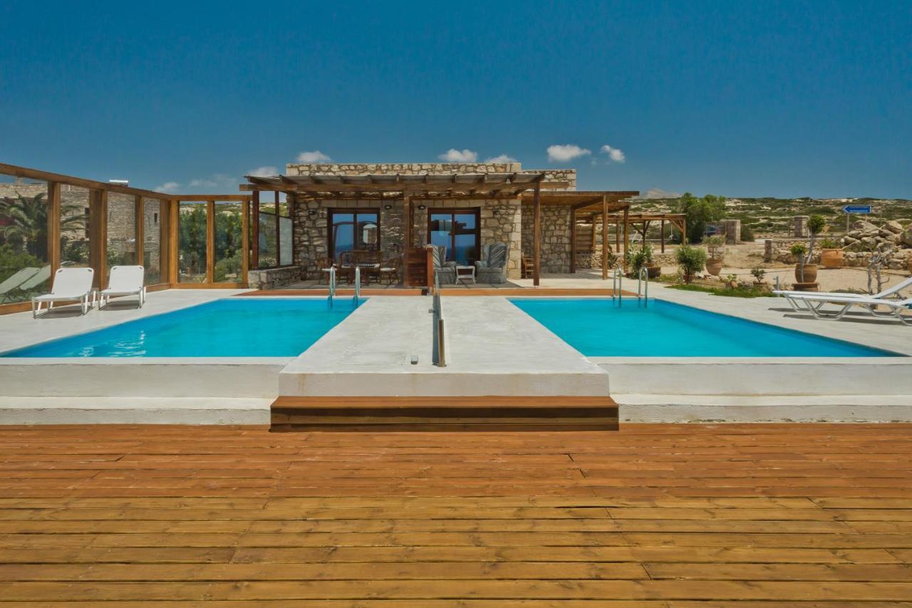 Michaliou Kipos Luxury Villas Afiartis エクステリア 写真